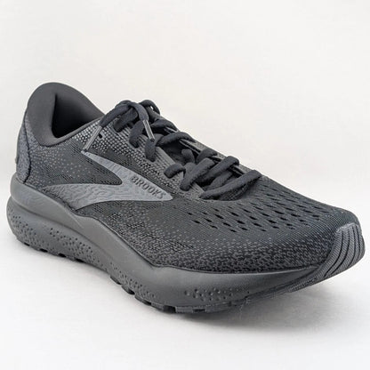 Brooks Women's Ghost 16 Lace Up Athletic Shoes Black Wide Sz 7b 1204071B020 SoleComfort.shoes