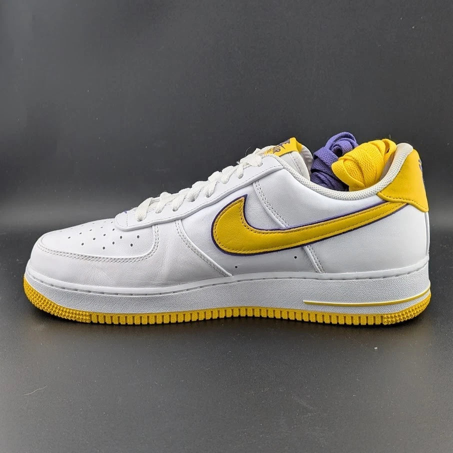 LOOK ==> Nike Men's Size 11.5 Air Force 1 Low Kobe Bryant Lakers FZ1151-100 AF1 SoleComfort.shoes