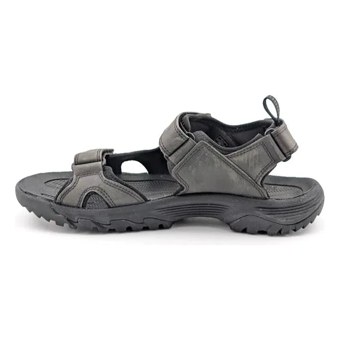 KEEN Men's Size 13 Targhee III Open Toe Sandal in Grey / Black (New w/ Defect) Keen