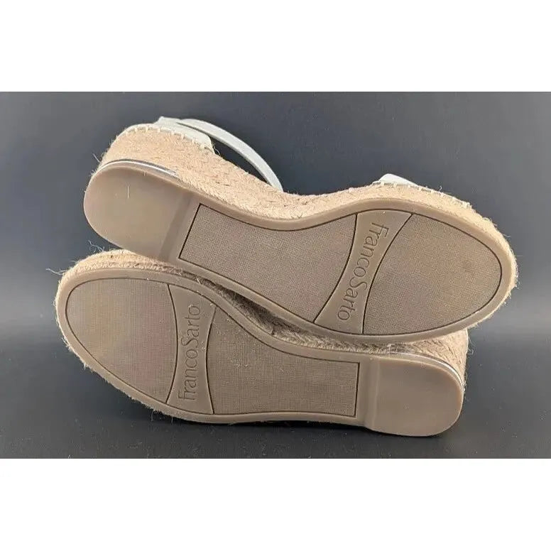 NEW Franco Sarto Women's Size 6M Clemens Espadrille Wedge Sandals SC2524 - SoleComfort.shoes