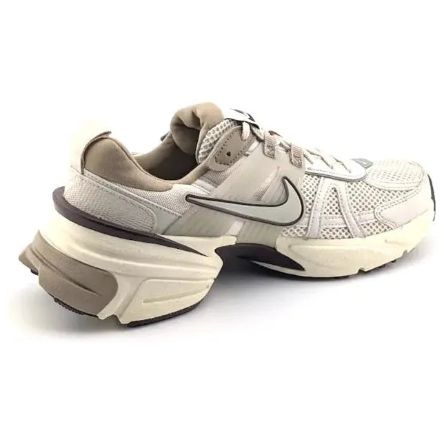 Nike Womens Size 9.5 V2K Run Sneaker Custom Color Ivory /Tan Casual Shoes IB1980 Nike