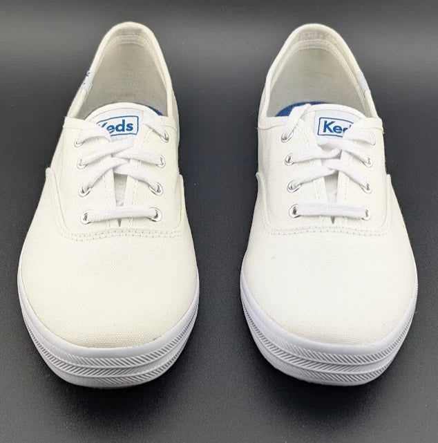 Keds Women's Champion Originals Lace Up, Ivory, Size 8.5M WF34000