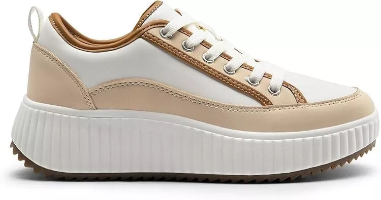 Women's Size 7 Fashion Sneakers Comfortable Casual Shoes Platform Athletic Shoes