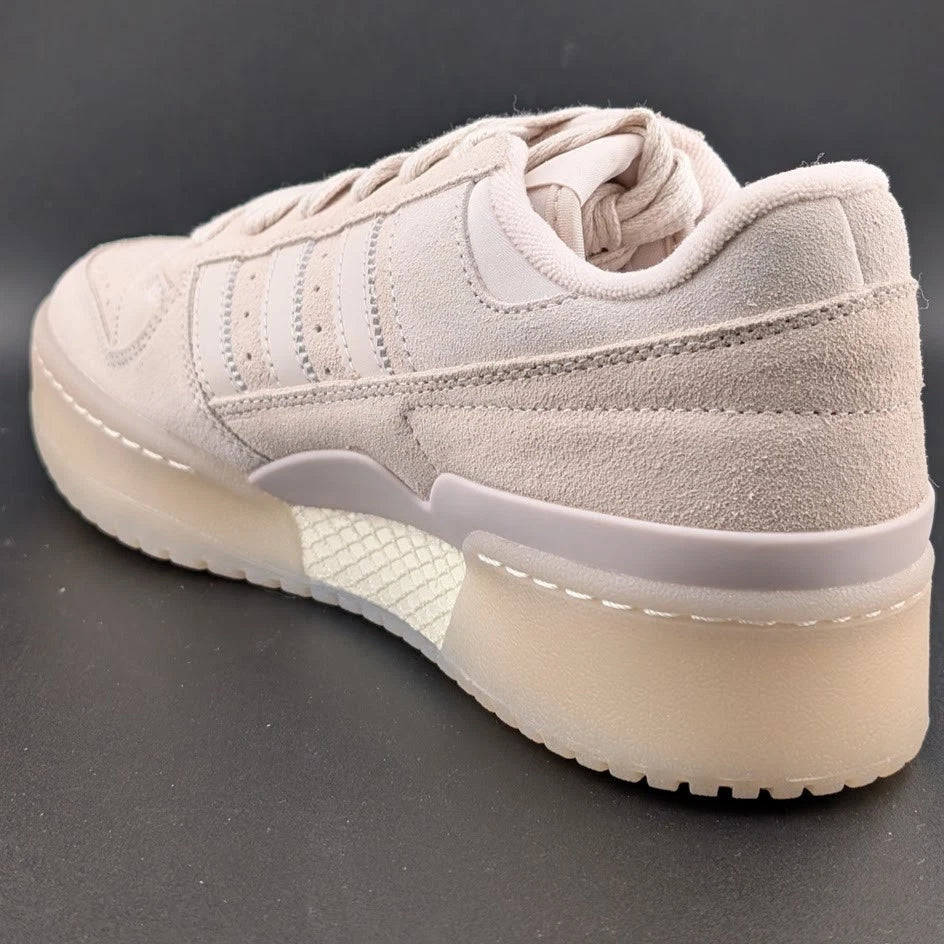 adidas Forum Bold Stripes Putty Mauve Cream White Women's Size 8.5 Sneaker SoleComfort.shoes