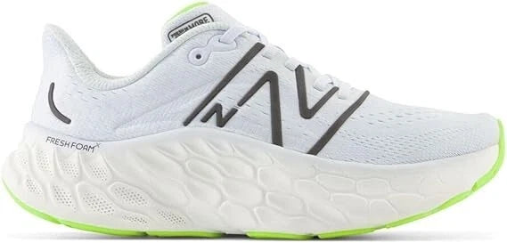 New Balance Fresh Foam X More v4 Running Shoes Ice Blue Black Size 10.5 (M) / 12 (W)