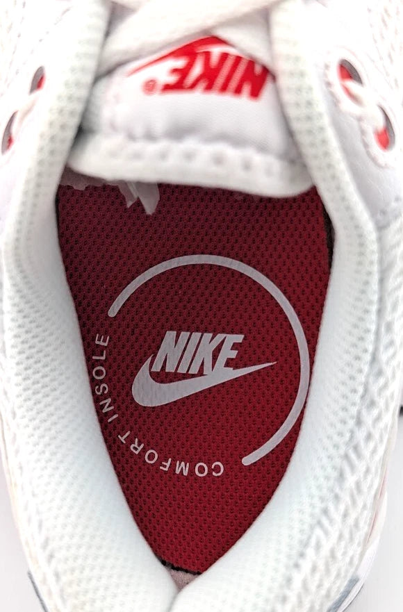 Nike Air Max System White/University Red DM9537-104 Men's Size 9