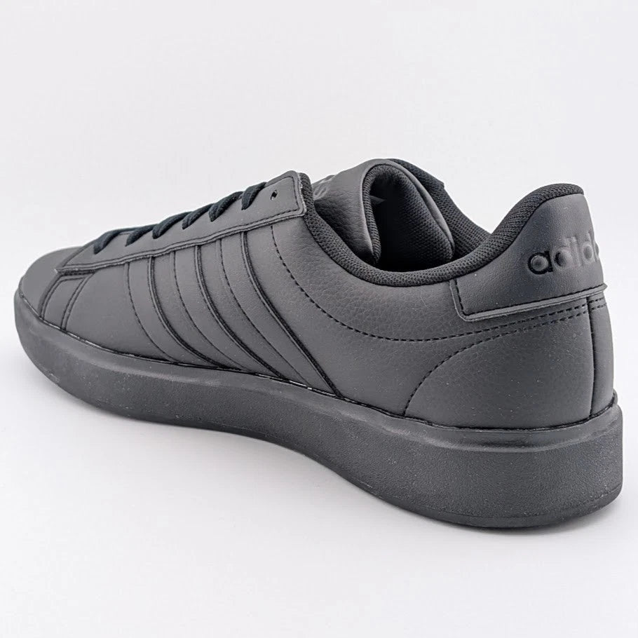Adidas Men's Grand Court 2.0 Casual Sneakers Black/Black GW9198 Multiple Sizes SoleComfort.shoes