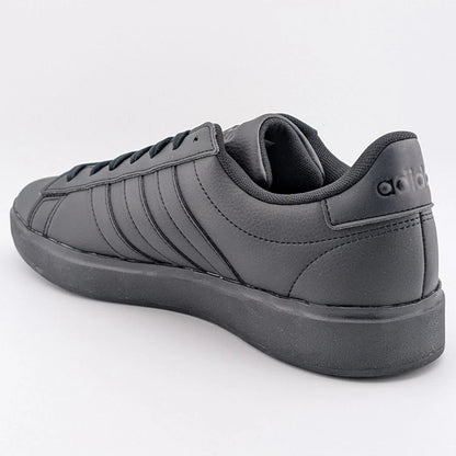 Adidas Men's Grand Court 2.0 Casual Sneakers Black/Black GW9198 Multiple Sizes SoleComfort.shoes