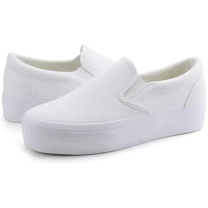 Women Slip-on Platform Loafers Casual Comfortable Loafer Shoes Unbranded