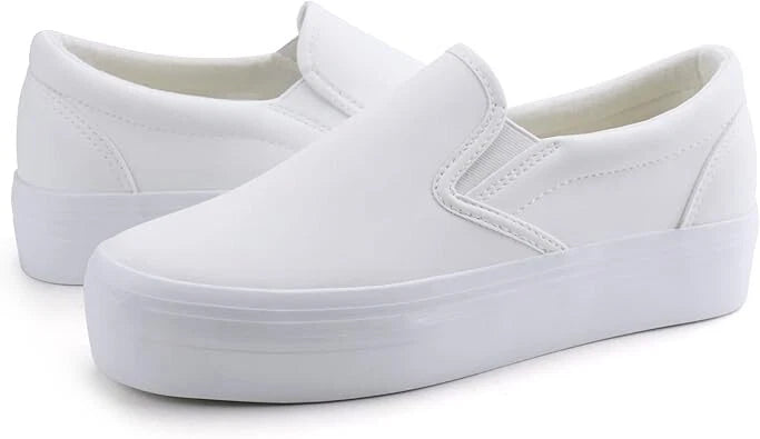Women Slip-on Platform Loafers Casual Comfortable Loafer Shoes