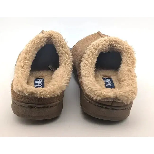 Father's Day***Wembley Mens Indoor/Outdoor Microsuede Slipper with Plush Fleece Lining - L & XL Wembley