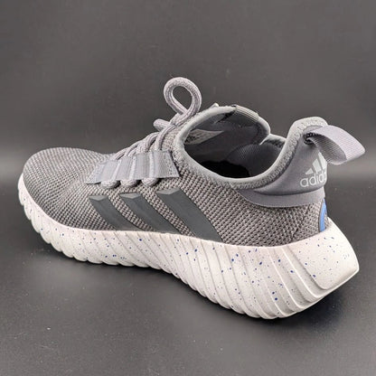 adidas Kaptir 3.0 Size 7.5 Wide Slip-on Running Sneaker Men's Shoes Gray Blue SoleComfort.shoes