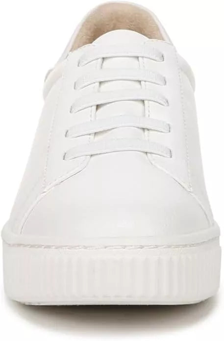 SOUL Naturalizer Tia Step-In White Laced Sneaker Size 8 Wide