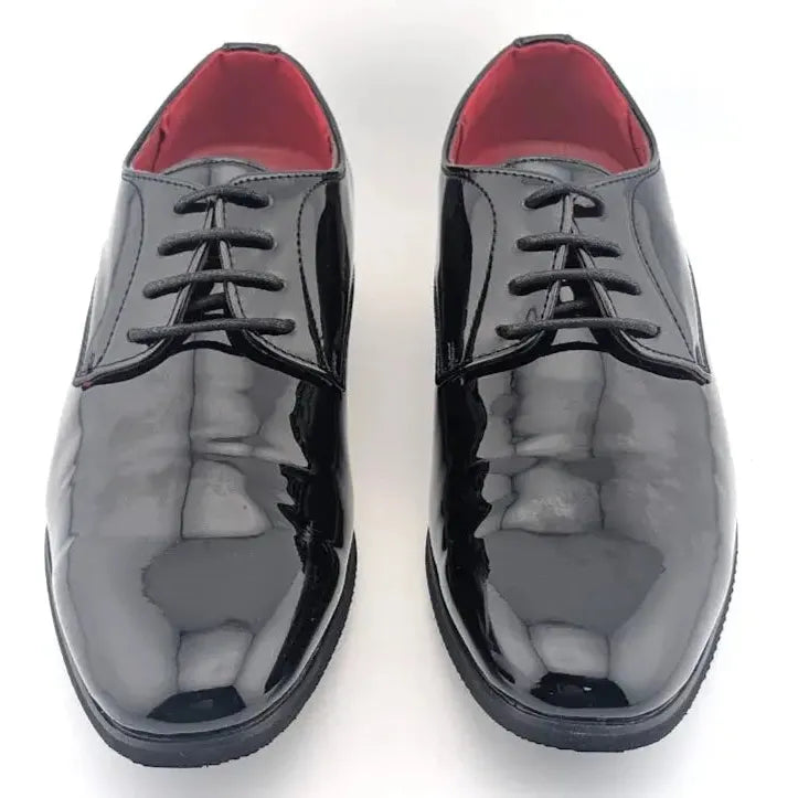 Bruno Marc Men Size 7 Ceremony Patent Leather Dress Shoes Classic Formal Oxford - SoleComfort.shoes