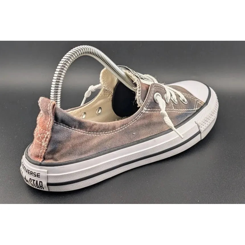 Converse Womens Size 8 CTAS Shoreline Slip On Sneaker Bleached Smoke Grey Shoe SoleComfort.shoes