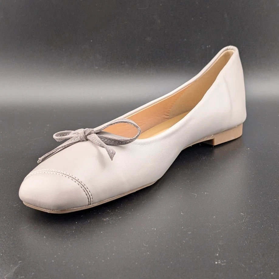 C.Paravano Women Ballet Flats Slip On Grey Sizes EU 40 & 41 (Fits 8.5 -9.5) C.Paravano