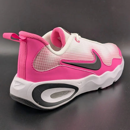 Nike Air Max Nova GS White Fuchsia Black FN4446-101 Sizes 4Y 4.5Y 5Y Brand New SoleComfort.shoes