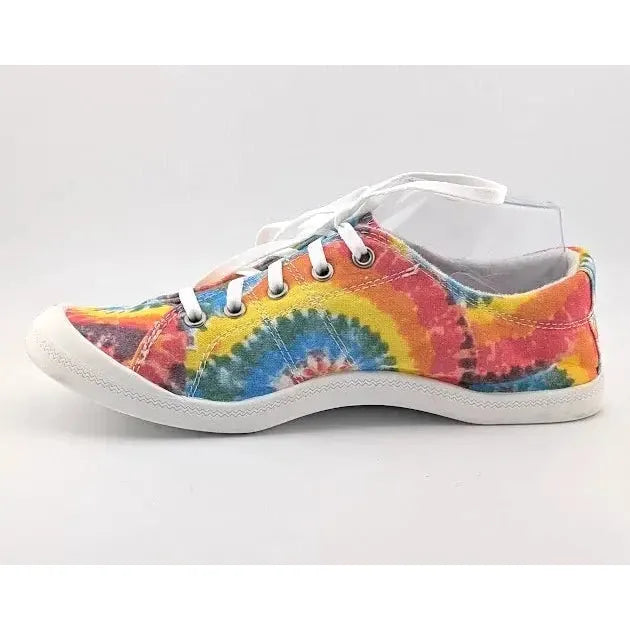 Womens Size 7.5 Fashion Low Top Canvas Sneaker Slip On Shoes Casual Walking Flat Unbranded