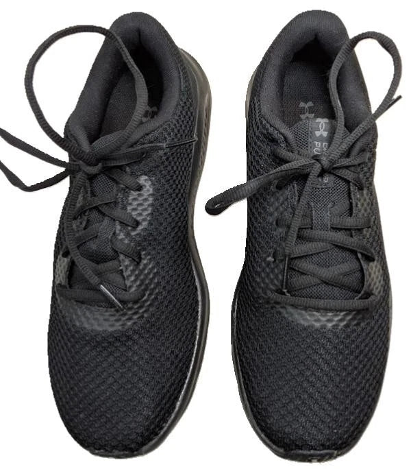 Women's Under Armour Black Size 8 Charged Pursuit 3 Running / Training Shoe