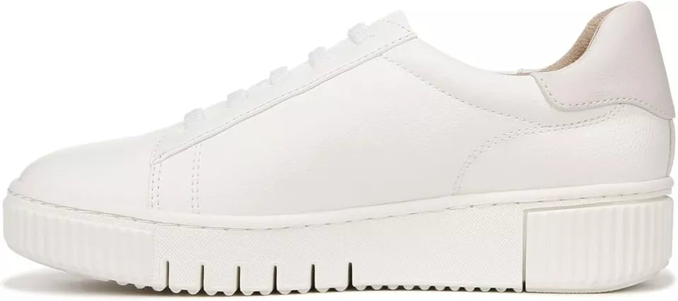 SOUL Naturalizer Tia Step-In White Laced Sneaker Size 8 Wide