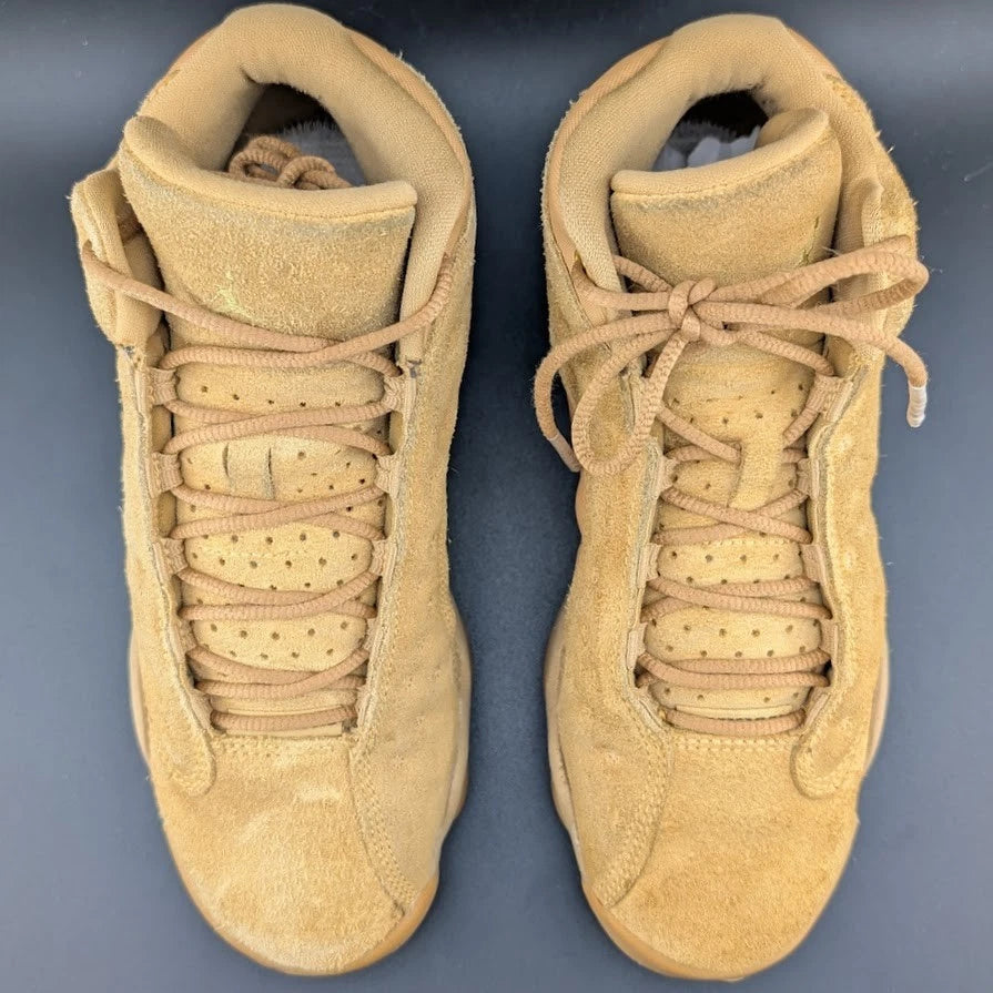 Kids Size 5.5Y - Air Jordan 13 Retro Wheat 2017 (GS) Women's Size 7 SoleComfort.shoes