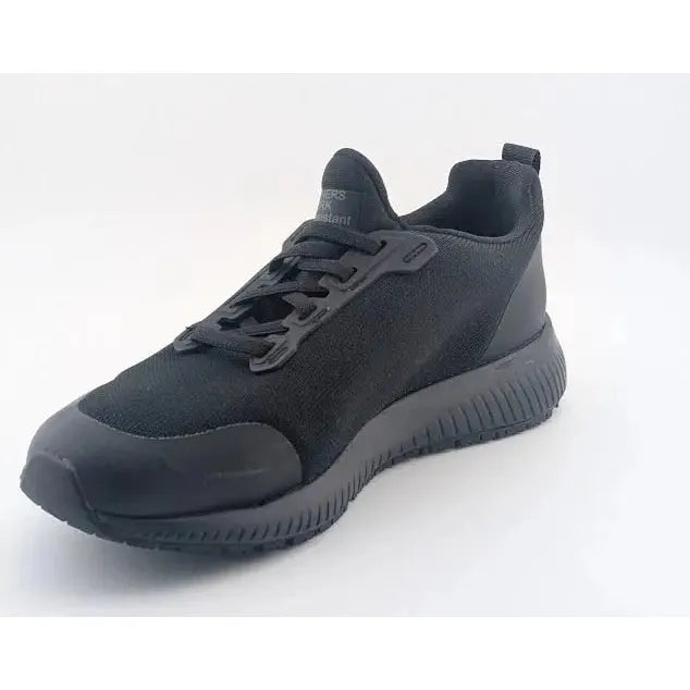 Pre-owned Skechers Womens Size 6.5 Wide Squad SR Slip-On Slip Resistant Work Shoes 77222W - SoleComfort.shoes