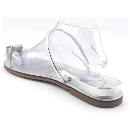 Womens Size 10/10.5 Rhinestone Bling Summer Jeweled Sandals Slip on Toe-Ring Flip Flop - SoleComfort.shoes