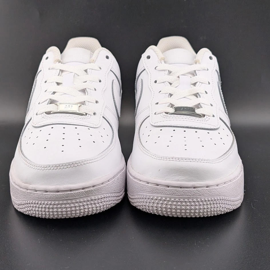 Nike Air Force 1 LE (GS) Low Triple White - Kids 7Y / Womens 8.5 SoleComfort.shoes