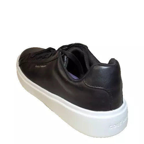 Cole Haan Women Grand Crosscourt Daily Sneaker Black/White Travel Shoe