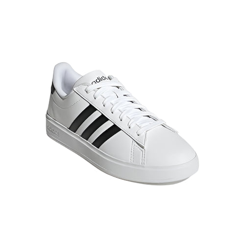 Men's adidas Grand Court 2.0 White Black Men’s Size 9.5M NIB GW9214