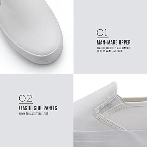 Women Slip-on Platform Loafers Casual Comfortable Loafer Shoes