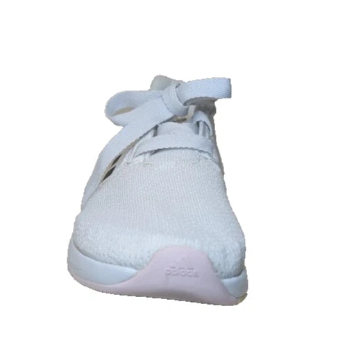 Pre-Owned adidas Women's Edge Lux 5 Sneaker, White/Coffee Metallic/Almost Yellow, 9.5