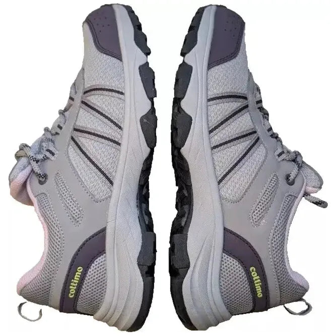 Womens Lightweight Walking Shoes Non-Slip Sneakers Waterproof Hiking Shoes Cottimo
