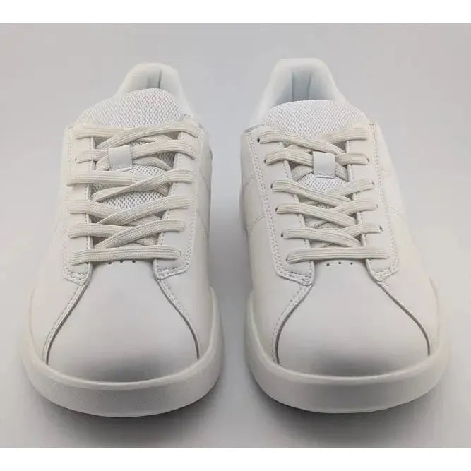 Men's Size 10 Scout Sneakers | Goodfellow & Co White PU Leather Cushy Insole Goodfellow