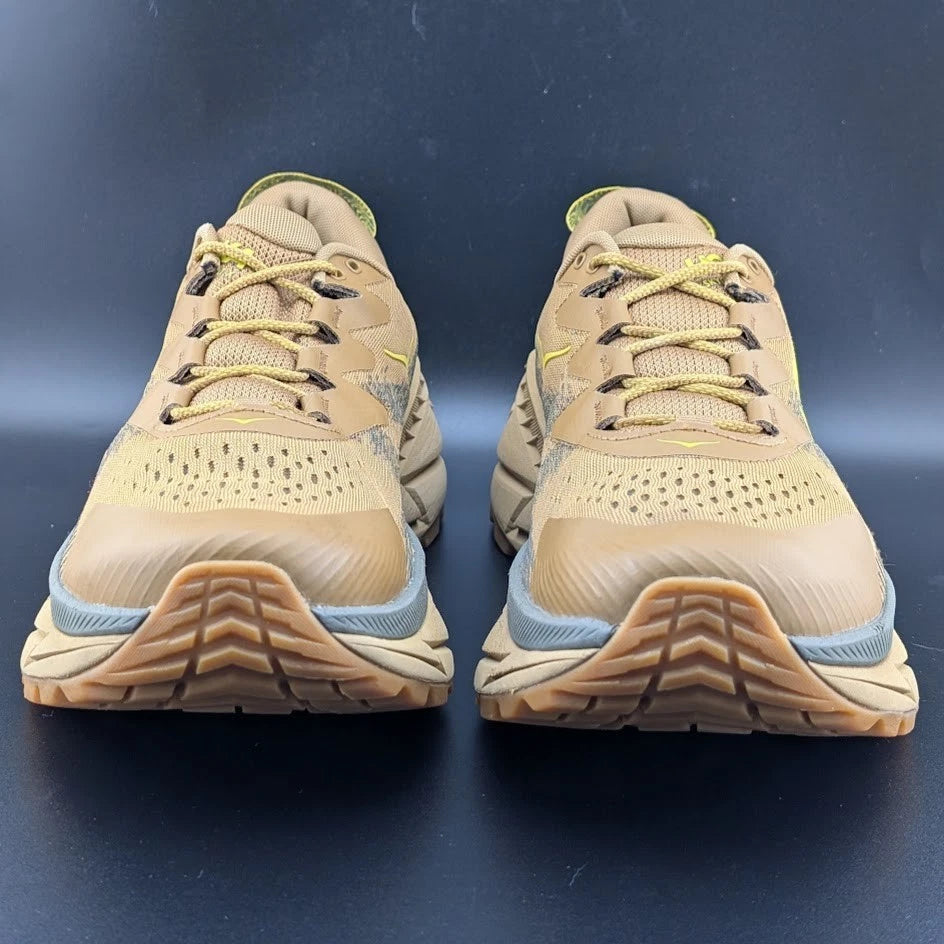 HOKA Skyline Float X Brown Pollen Hiking Shoes 114160-FLX Mens Size 11.5 Hoka