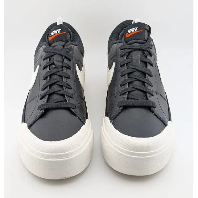 Nike Court Legacy Lift Womens Size 9 Black / White Running Shoe Platform Sneaker S solec SoleComfort.shoes