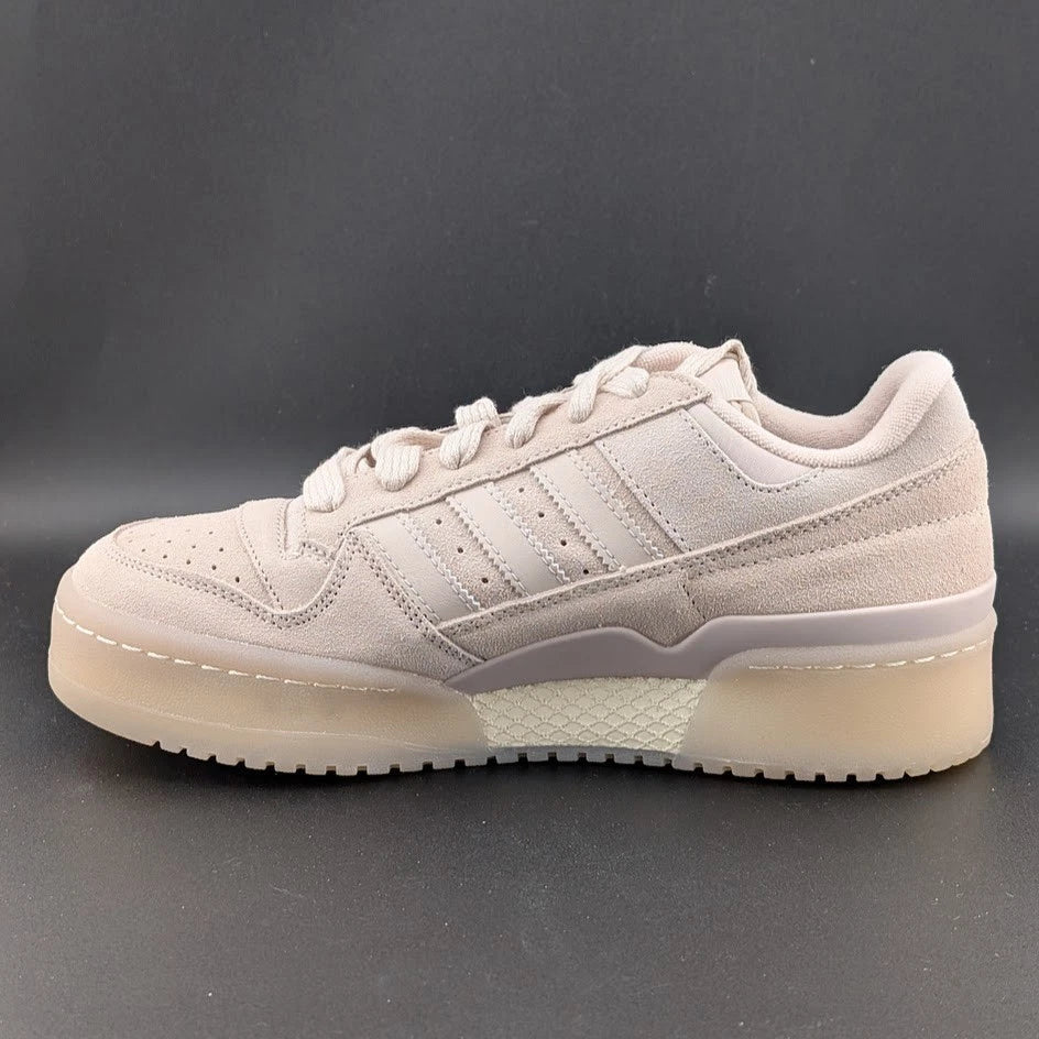 adidas Forum Bold Stripes Putty Mauve Cream White Women's Size 8.5 Sneaker SoleComfort.shoes