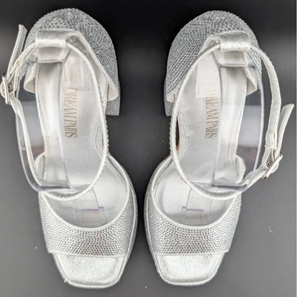 Dream Pairs Women Sz 7 | 2" Platform Chunky 5.5" Heel Pumps College Style Party SoleComfort.shoes