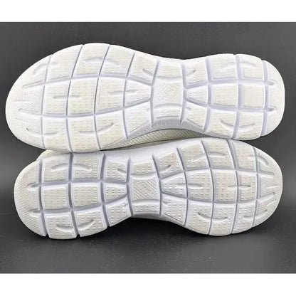 Skechers Womens Size 9 Summits Cool Classic Sneakers White Mesh Shoes 149206 - SoleComfort.shoes