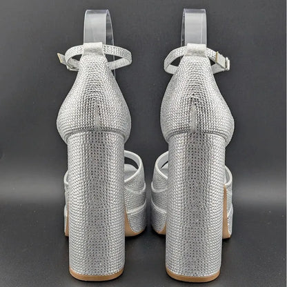 Dream Pairs Women Sz 7 | 2" Platform Chunky 5.5" Heel Pumps College Style Party SoleComfort.shoes