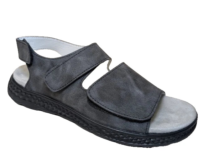 Propet Women's Travelactiv Scottsdale Sandals (Grey) - Size 8.5 WST033P