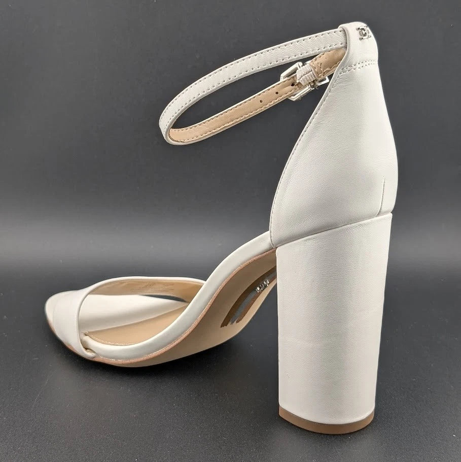 Sam Edelman Women's Sz 9 Yaro Leather Ankle Strap Block Heel Sandals NIB SoleComfort.shoes