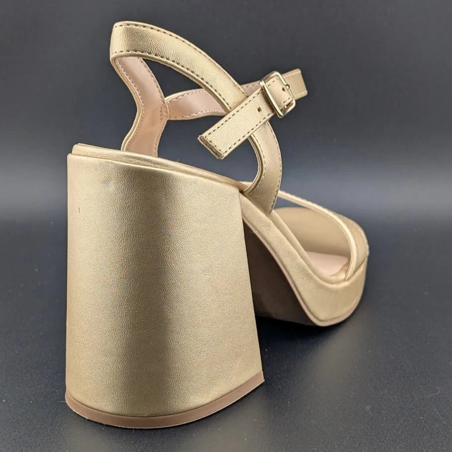 Dream Pairs Women Sz 9 Platform Chunky Heels Pumps College Style Party Wedding SoleComfort.shoes