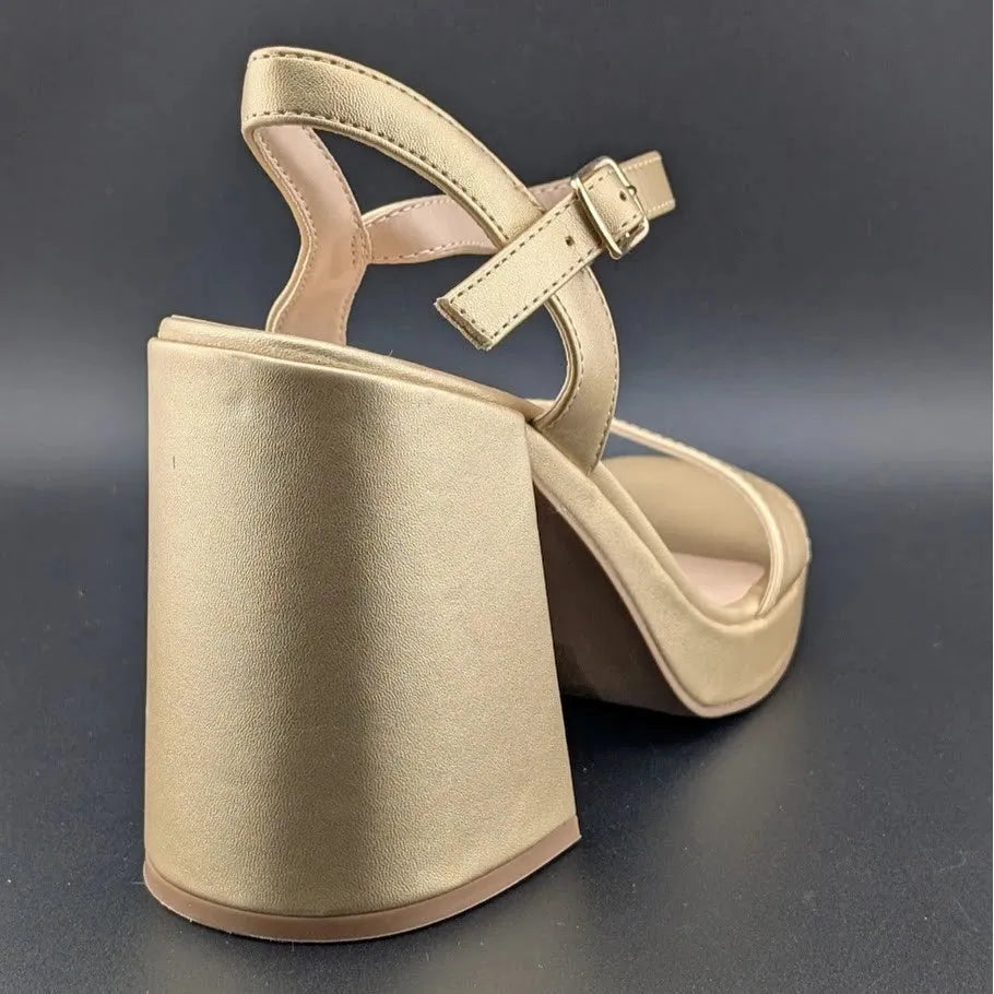 Dream Pairs Women Sz 9 Platform Chunky Heels Pumps College Style Party Wedding SoleComfort.shoes