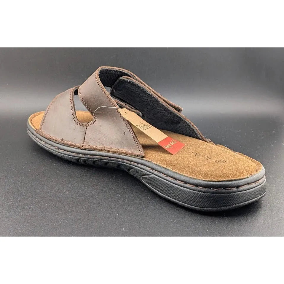 TIESTRA Men's Size 13 / 46 Slides Sandals Casual Comfortable Slip On Slippers SoleComfort.shoes