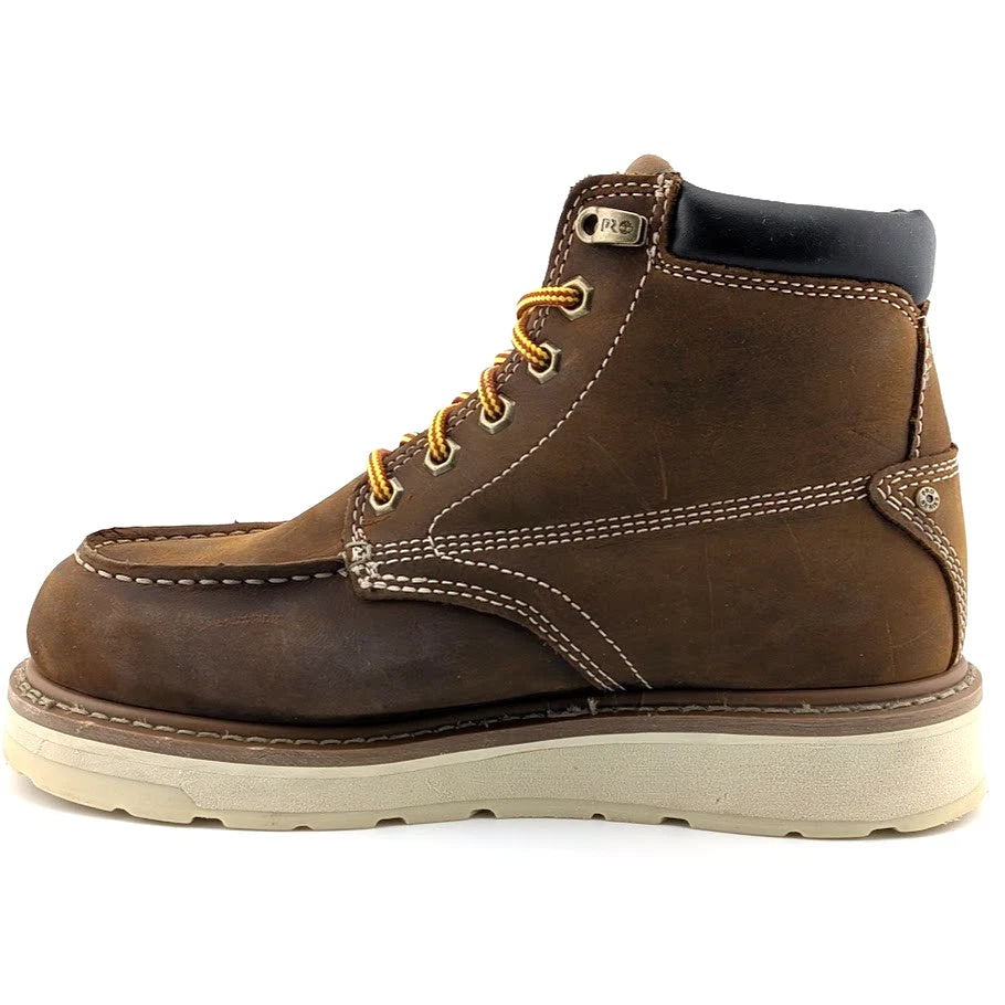 Timberland PRO Men's Size 5.5W GRIDWORKS 6" Brown Waterproof SOFT TOE (EU 37.5) SoleComfort.shoes