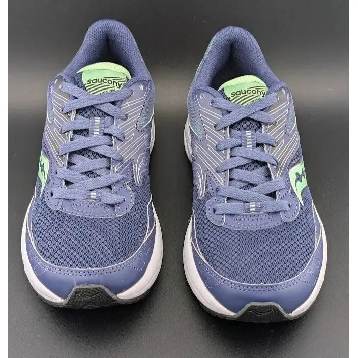 Saucony Women's Size 7 Cohesion 15 Running Shoe Cobalt/Mint S10701-15 Comfort - SoleComfort.shoes