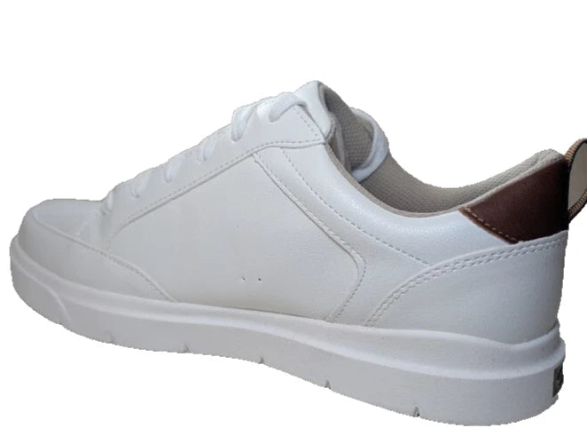 Dr. Scholl's Shoes Mens Catch Thrills White Casual and Fashion Sneakers 2269