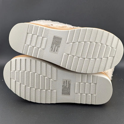 NEW Madden Girl Hop-In Tan Fab Women's Boots Tan Shearling Sizes 5 -6.5 Only SoleComfort.shoes