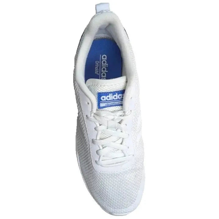 MEN'S adidas Element Race Crystal White Running White / Blue Sneaker Size 8.5 adidas